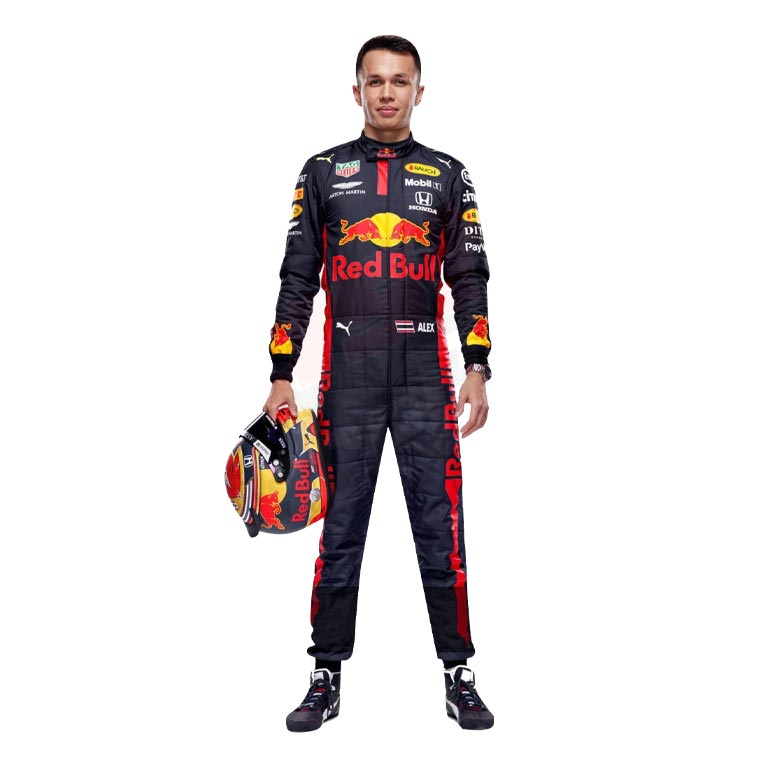 2020 Alexander Albon Red Bull F1 Race Suit REPLICA 2 2020 Alexander Albon Red Bull F1 Race Suit REPLICA - Image 2