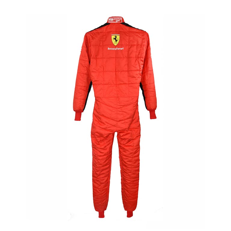 2020 Charles Leclerc Ferrari F1 Race Suit REPLICA 6 2020 Charles Leclerc Ferrari F1 Race Suit REPLICA - Image 6
