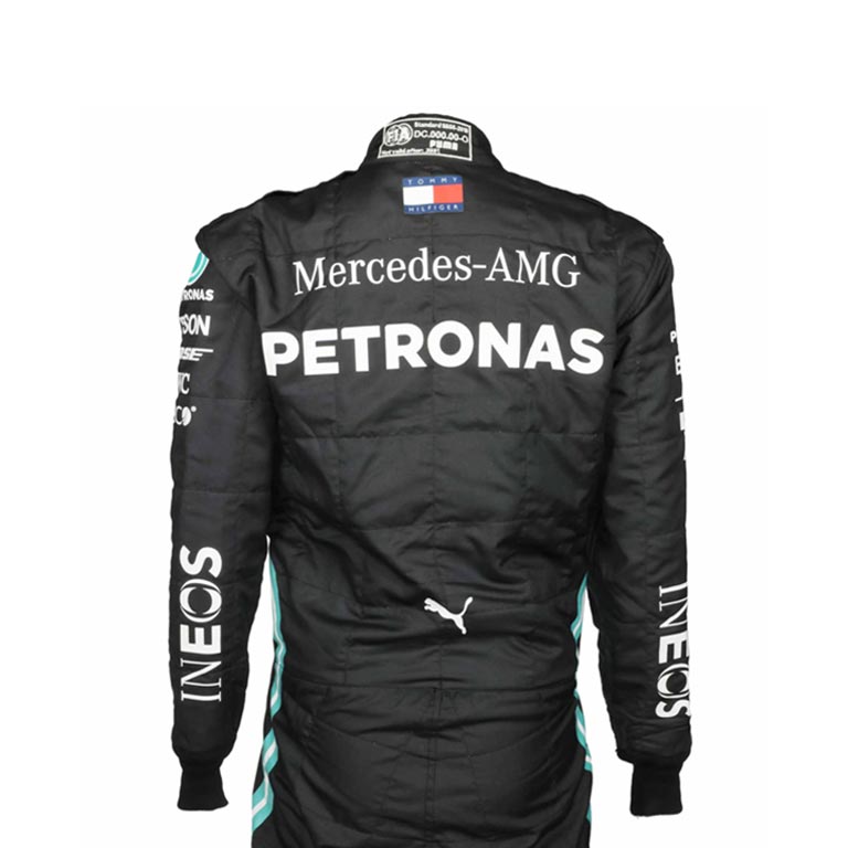 2020 Lewis Hamilton Mercedes F1 Race Suit REPLICA 2 2020 Lewis Hamilton Mercedes F1 Race Suit REPLICA - Image 2