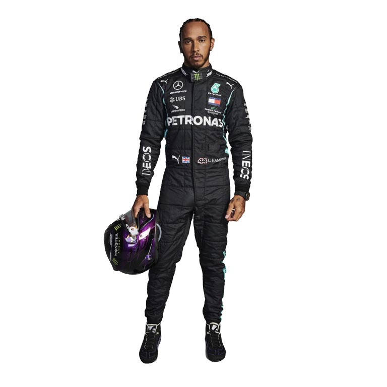 2021 Lewis Hamilton PETRONAS Mercedes F1 Race Suit REPLICA 2 2021 Lewis Hamilton PETRONAS Mercedes F1 Race Suit REPLICA - Image 2