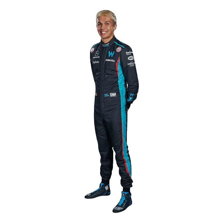 2023 Alexander Albon Williams F1 Race Suit REPLICA 2 2023 Alexander Albon Williams F1 Race Suit REPLICA - Image 2