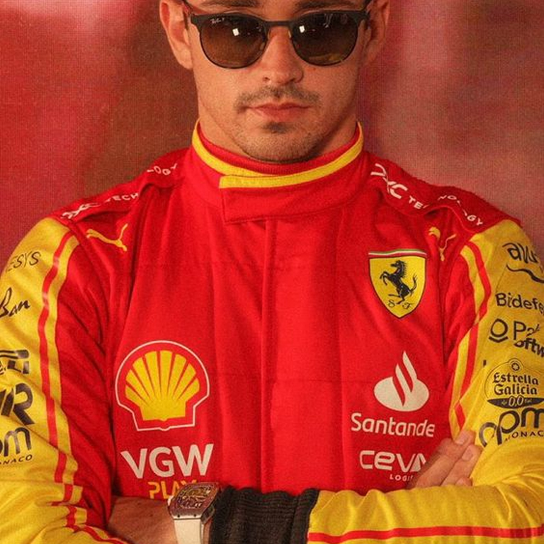 2023 Charles Leclerc Monza Ferrari F1 Replica Suit 2 2023 Charles Leclerc Monza Ferrari F1 Replica Suit - Image 2