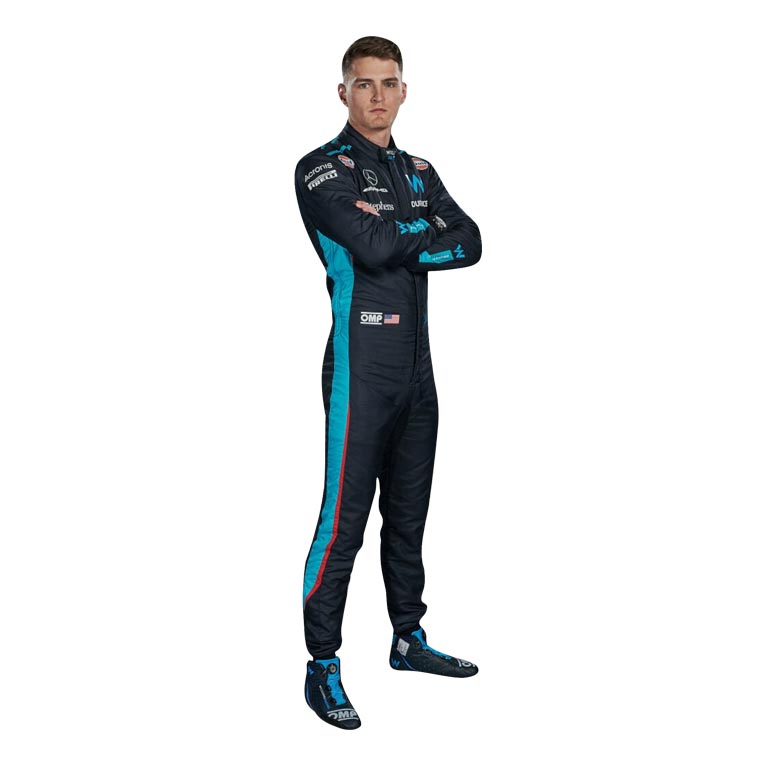 2023 Logan Sargeant Williams F1 Race Suit REPLICA 2 2023 Logan Sargeant Williams F1 Race Suit REPLICA - Image 2