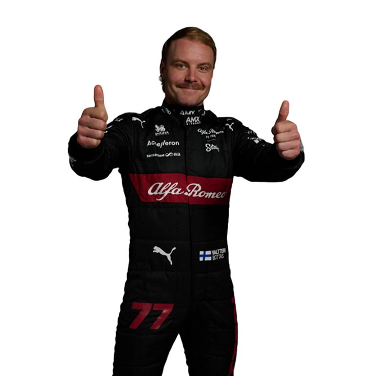 2023 Valtteri Bottas Alfa Romeo F1 Race Suit REPLICA 2 2023 Valtteri Bottas Alfa Romeo F1 Race Suit REPLICA - Image 2