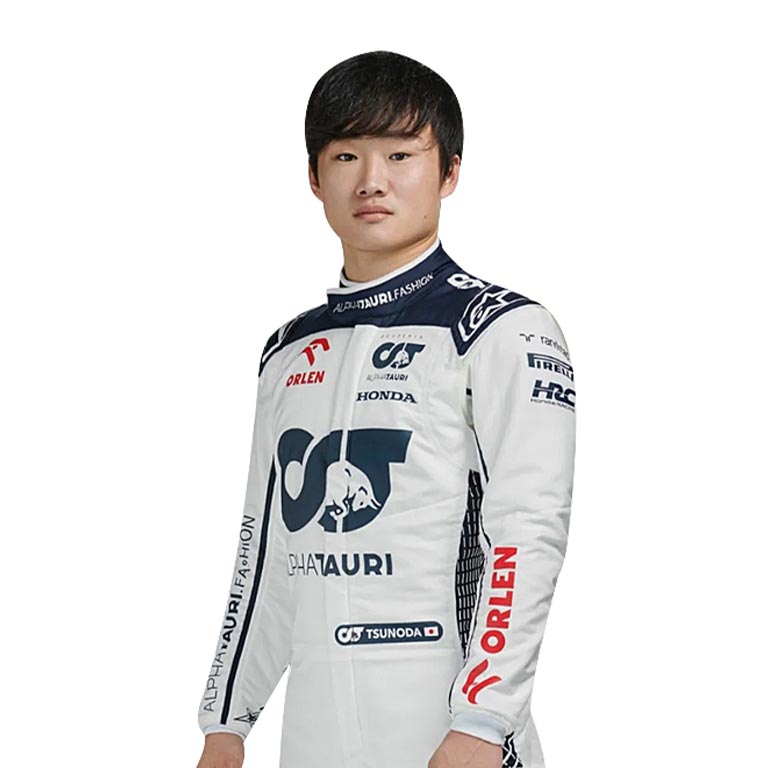 2023 Yuki Tsunoda Alphatauri F1 Race Suit REPLICA 1 AlphaTauri 2023 Yuki Tsunoda