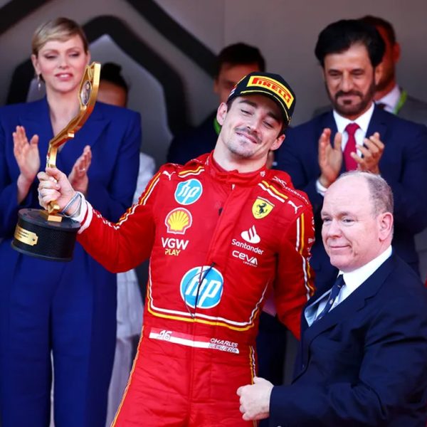 2024 Charles Leclerc Monaco GP Ferrari Race Suit Replica 3 2024 Charles Leclerc Monaco GP Ferrari Race Suit Replica - Image 3