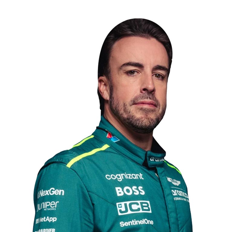 2024 Fernando Alonso Aston Martin F1 Race Suit REPLICA 1 Accomplished Fernando Alonso 2024