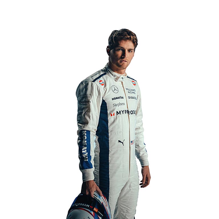 2024 Logan Sargeant Williams F1 Race Suit REPLICA 2 2024 Logan Sargeant Williams F1 Race Suit REPLICA - Image 2
