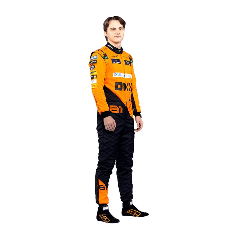 2024 New McLaren Oscar Piastri F1 Team Race Suit REPLICA 3 2024 New McLaren Oscar Piastri F1 Team Race Suit REPLICA - Image 3