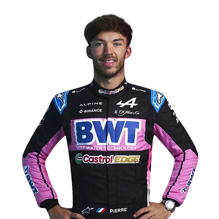 2024 BWT Pierre Gasly Alpine F1 Race Suit REPLICA 1 2024 BWT Pierre Gasly Alpine