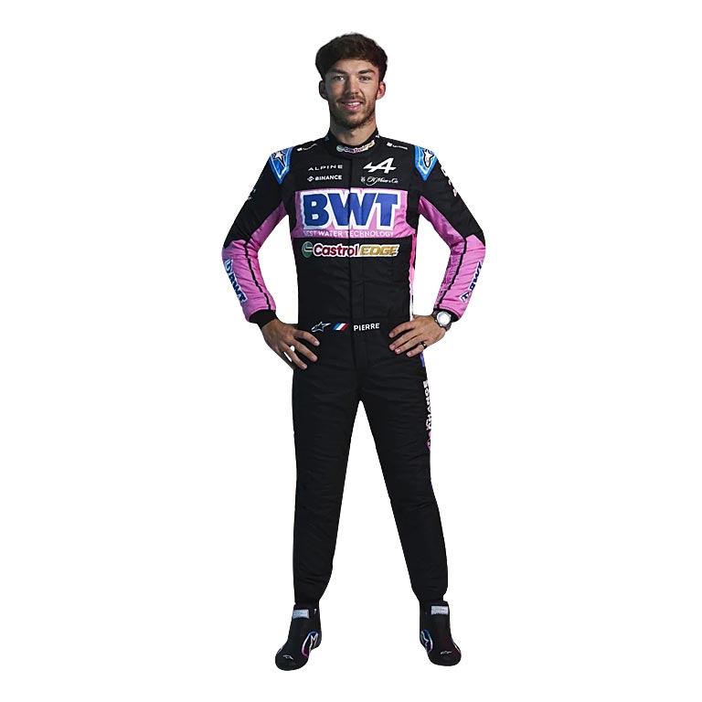 2024 BWT Pierre Gasly Alpine F1 Race Suit REPLICA 3 2024 BWT Pierre Gasly Alpine F1 Race Suit REPLICA - Image 3