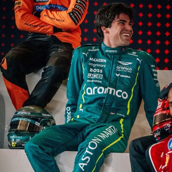 2025 Aston Martin Lance Stroll F1 Race Suit REPLICA 2 2025 Aston Martin Lance Stroll F1 Race Suit REPLICA - Image 2