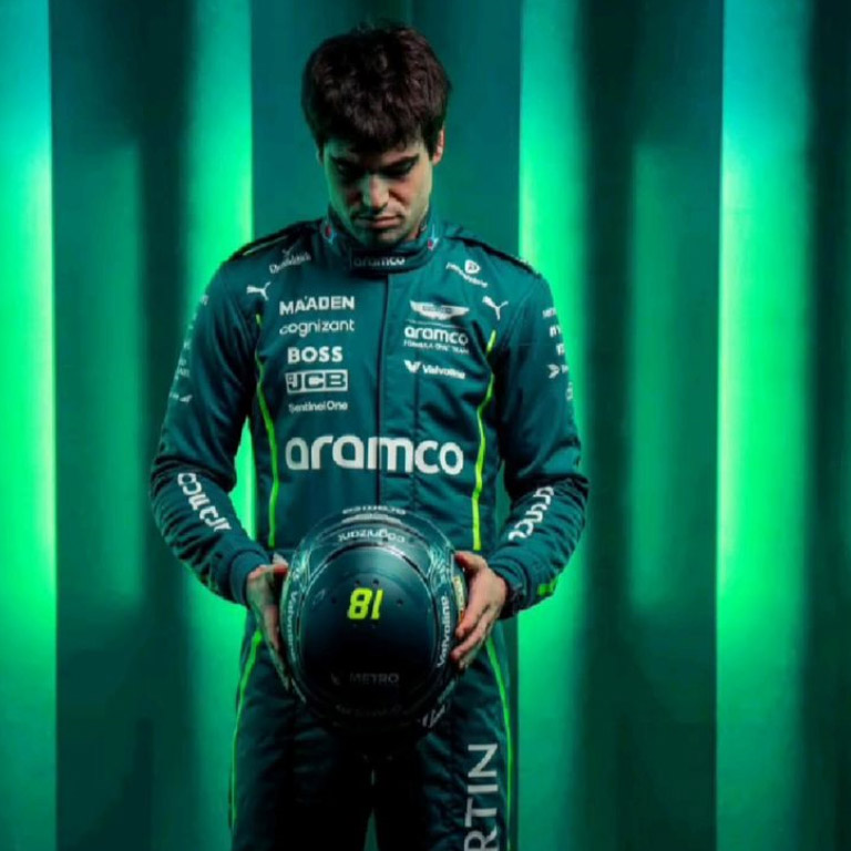 2025 Aston Martin Lance Stroll F1 Race Suit REPLICA 3 2025 Aston Martin Lance Stroll F1 Race Suit REPLICA - Image 3