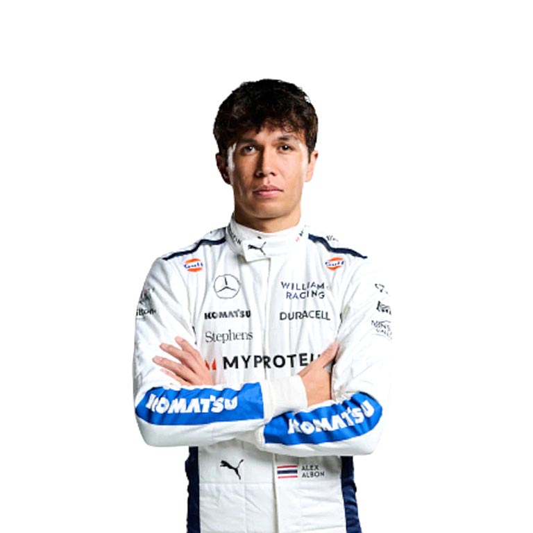 2024 New Alexander Albon Williams F1 Race Suit REPLICA 1 Williams Alexander Albon 2024