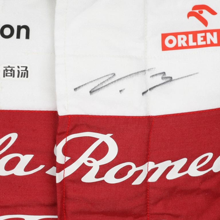 2022 Valtteri Bottas Alfa Romeo F1 Race Suit REPLICA 4 2022 Valtteri Bottas Alfa Romeo F1 Race Suit REPLICA - Image 4