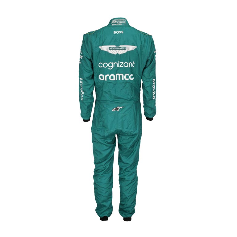 2023 Lance Stroll Aston Martin F1 Race Suit REPLICA 3 2023 Lance Stroll Aston Martin F1 Race Suit REPLICA - Image 3