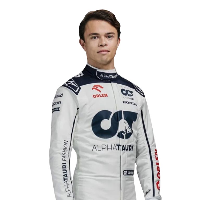 2023 Nyck De Vries Alphatauri F1 Race Suit REPLICA 1 2023 Nyck De Vries F1