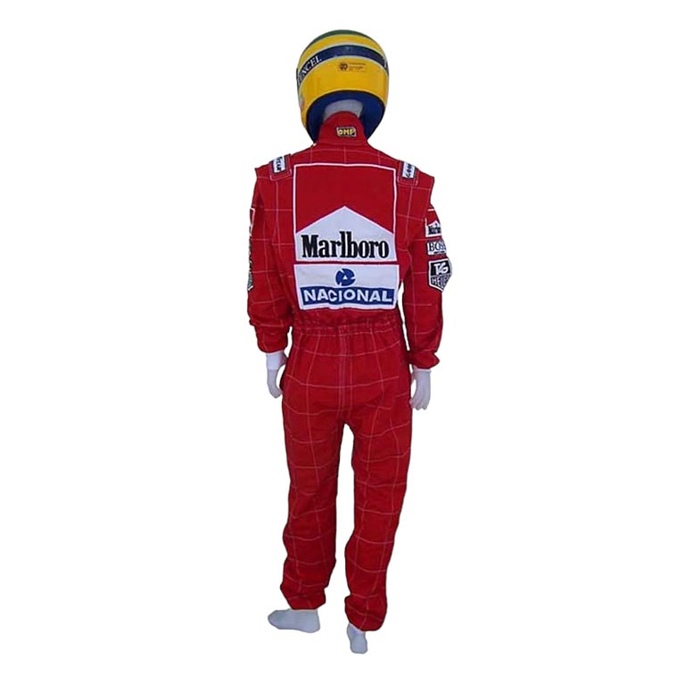 1991 Ayrton Senna Mclaren F1 Race Suit REPLICA 3 1991 Ayrton Senna Mclaren F1 Race Suit REPLICA - Image 3
