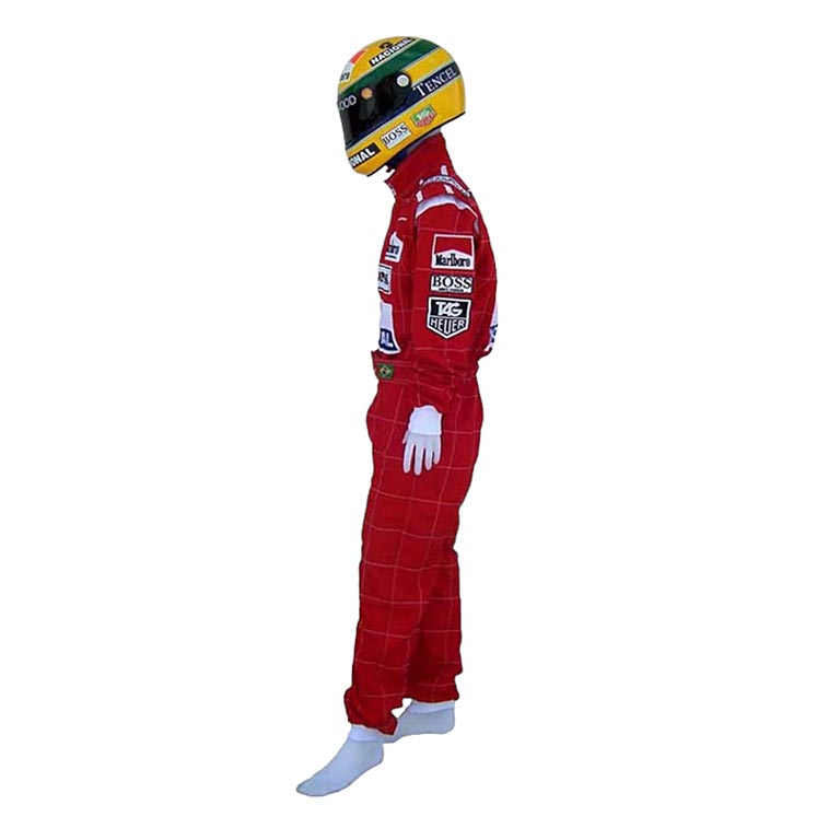 1991 Ayrton Senna Mclaren F1 Race Suit REPLICA 4 1991 Ayrton Senna Mclaren F1 Race Suit REPLICA - Image 4