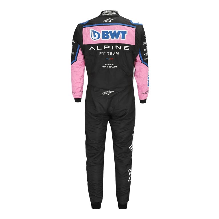 2022 Esteban Ocon British Gp F1 Race Suit REPLICA 3 2022 Esteban Ocon British Gp F1 Race Suit REPLICA - Image 3