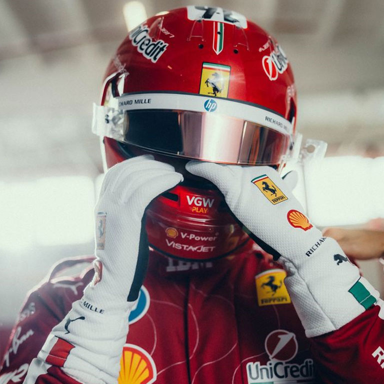 Ferrari Charles Leclerc Monza GP 2025 2 Ferrari Charles Leclerc Monza GP 2025 - Image 2
