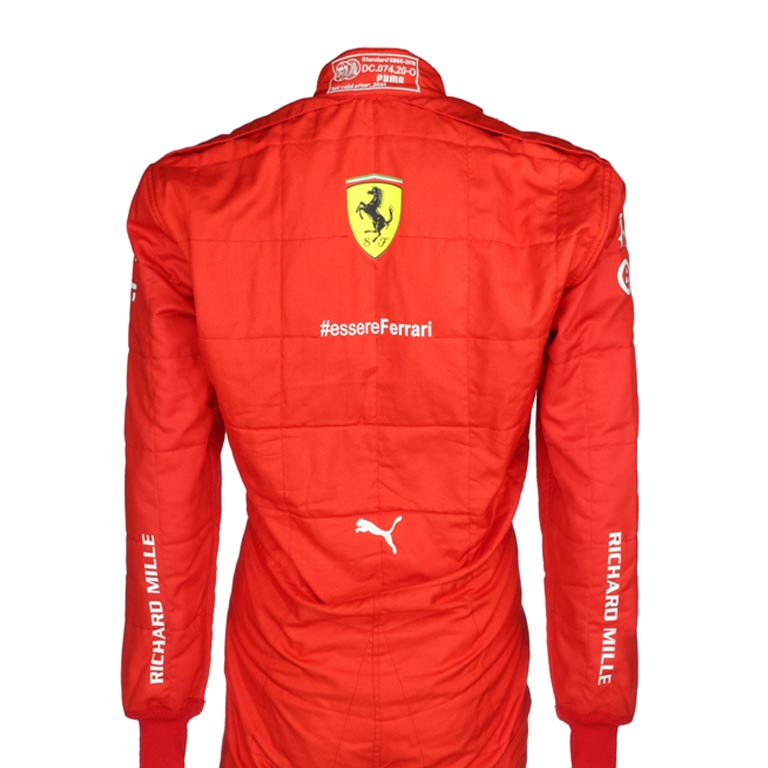 2021 Carlos Sainz Ferrari F1 Race Suit REPLICA 3 2021 Carlos Sainz Ferrari F1 Race Suit REPLICA - Image 3