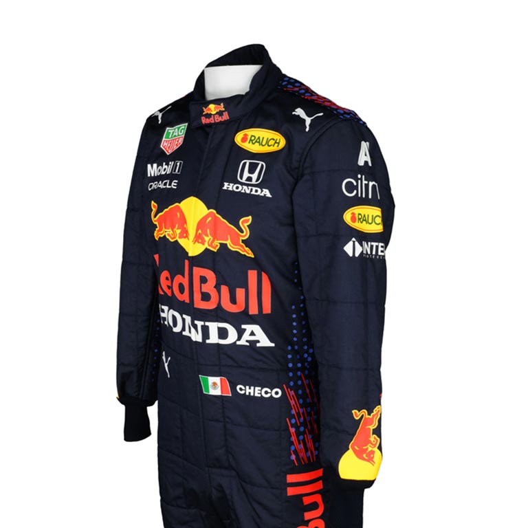 F1 Sergio Perez Red Bull Honda Suit REPLICA 2021 1 Authentic Sergio Perez 2021