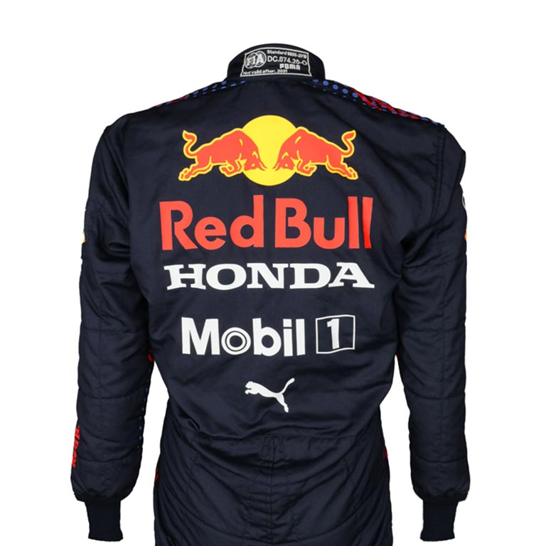 F1 Sergio Perez Red Bull Honda Suit REPLICA 2021 2 F1 Sergio Perez Red Bull Honda Suit REPLICA 2021 - Image 2