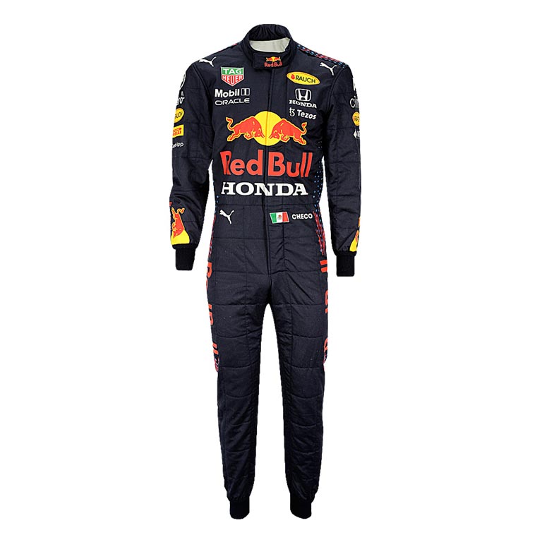 F1 Sergio Perez Red Bull Honda Suit REPLICA 2021 3 F1 Sergio Perez Red Bull Honda Suit REPLICA 2021 - Image 3
