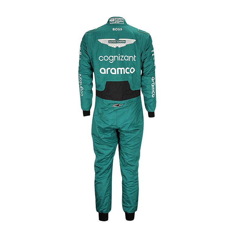 2023 Fernando Alonso Aston Martin F1 Race Suit REPLICA 4 2023 Fernando Alonso Aston Martin F1 Race Suit REPLICA - Image 4