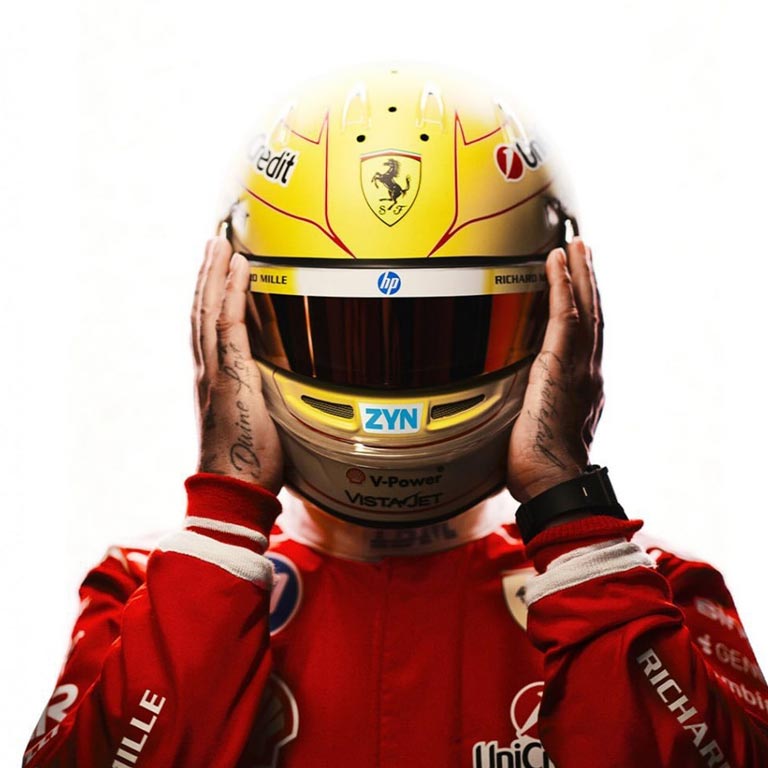 Lewis Hamilton Ferrari 2026 Racing Suit 2 Lewis Hamilton Ferrari 2026 Racing Suit - Image 2
