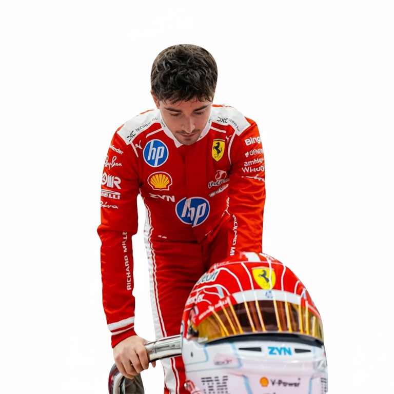 Ferrari HP 2026 Charles Leclerc Official Team Race Suit 2 Ferrari HP 2026 Charles Leclerc Official Team Race Suit - Image 2