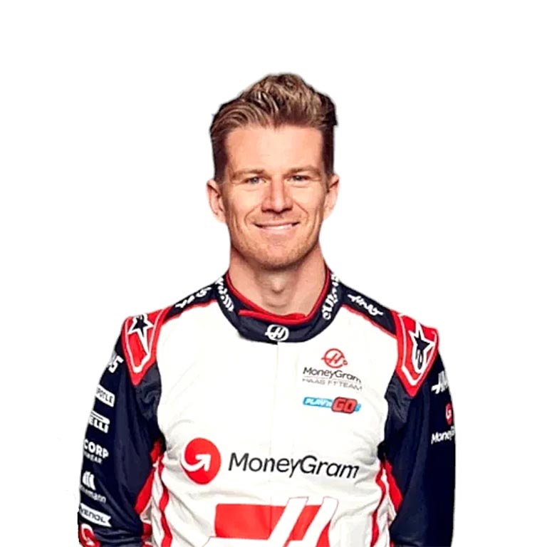 2024 Nico Hulkenberg Haas F1 Race Suit REPLICA 1 Nico Hulkenberg 2024