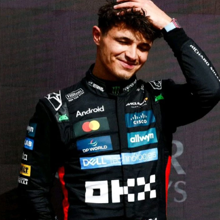 2025 British GP Mclaren Lando Norris Race Suit 4 2025 British GP Mclaren Lando Norris Race Suit - Image 4