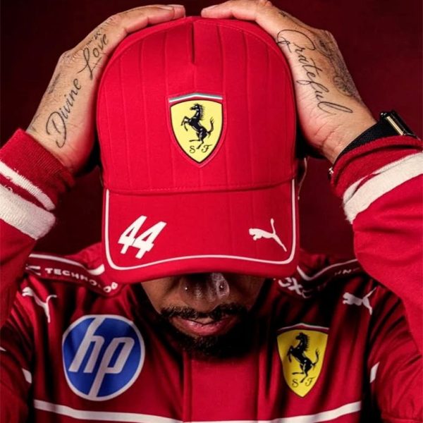 2025 Lewis Hamilton Ferrari F1 Replica Race Suit 2 2025 Lewis Hamilton Ferrari F1 Replica Race Suit - Image 2