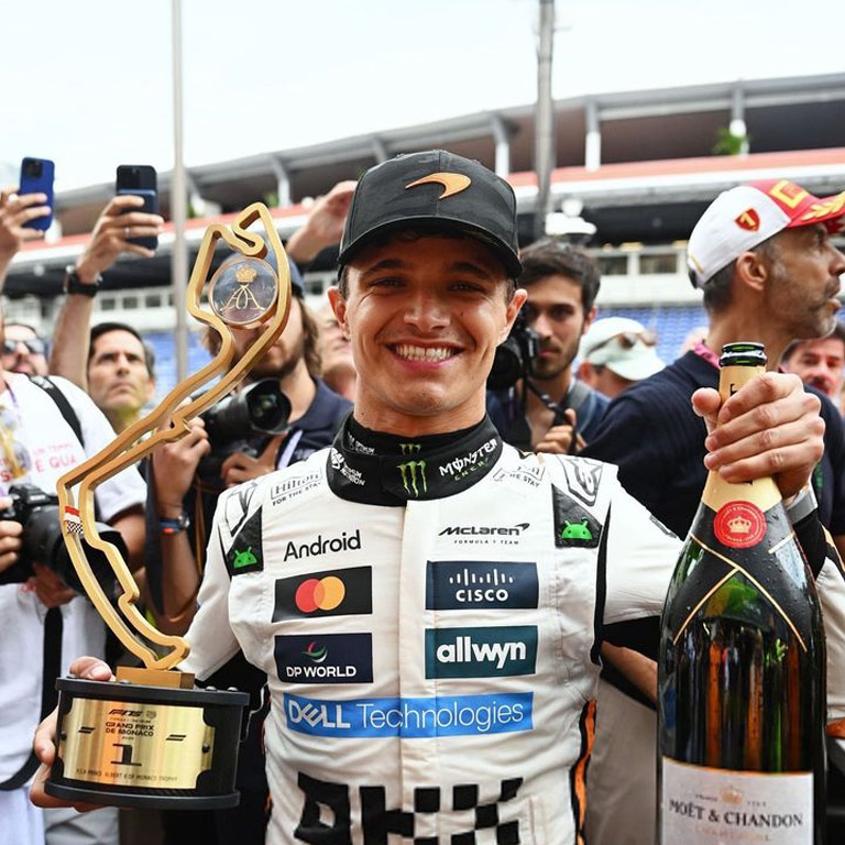 2025 Lando Norris Race Suit Monaco GP 2 2025 Lando Norris Race Suit Monaco GP - Image 2