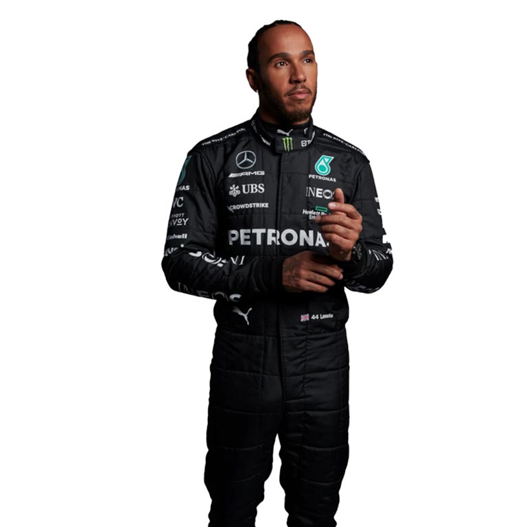 2023 Lewis Hamilton PETRONAS Mercedes F1 Race Suit REPLICA 2 2023 Lewis Hamilton PETRONAS Mercedes F1 Race Suit REPLICA - Image 2