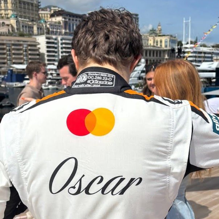 Mclaren 2025 Oscar Piastri Monaco GP Race Suit 2 Mclaren 2025 Oscar Piastri Monaco GP Race Suit - Image 2