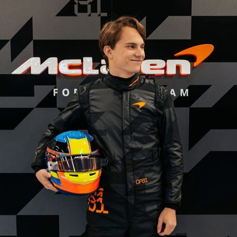 2025 Stealth Mclaren Oscar Piastri Race Suit 2 2025 Stealth Mclaren Oscar Piastri Race Suit - Image 2