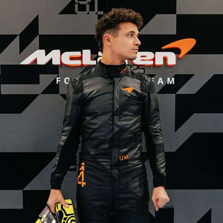 2025 Stealth Mclaren Lando Norris Race Suit 3 2025 Stealth Mclaren Lando Norris Race Suit - Image 3