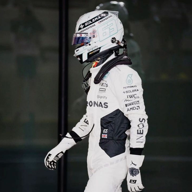 2024 Qatar GP Mercedes George Russell Race Suit 6 2024 Qatar GP Mercedes George Russell Race Suit - Image 6