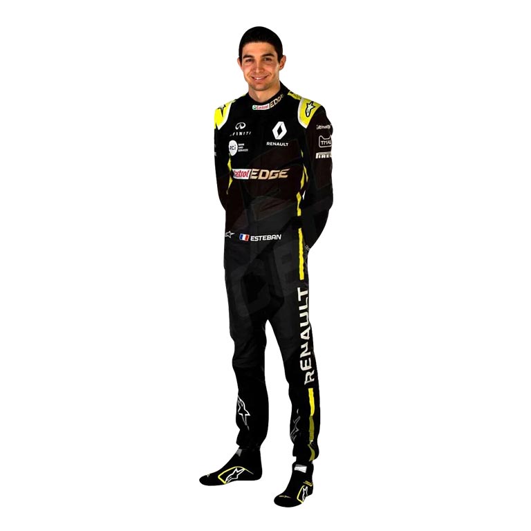 2020 Esteban Ocon Renault F1 Race Suit REPLICA 2 2020 Esteban Ocon Renault F1 Race Suit REPLICA - Image 2