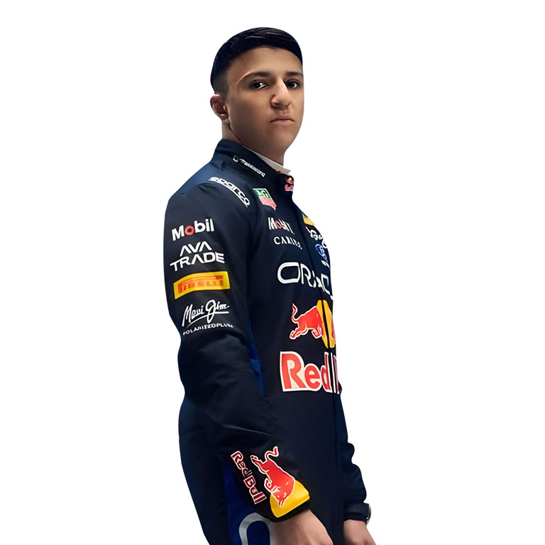 Official Isack Hadjar 2026 Red Bull Racing Suit Replica 3 Official Isack Hadjar 2026 Red Bull Racing Suit Replica - Image 3