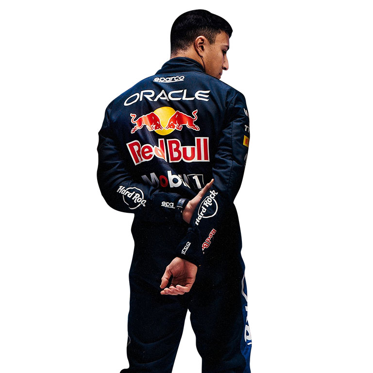 Official Isack Hadjar 2026 Red Bull Racing Suit Replica 4 Official Isack Hadjar 2026 Red Bull Racing Suit Replica - Image 4