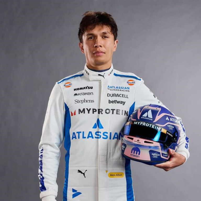 2025 Williams Alexandar Albon F1 Race Suit REPLICA 1 2025 Williams Alexander Albon